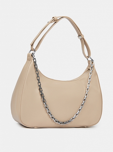 110-109-39 Сумка женская,экокожа 100% , 31*9*23 бежевая