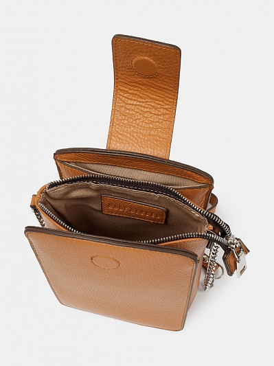 АУГС273500 Сумка женская,натур.кожа 130*180*60 рыжая