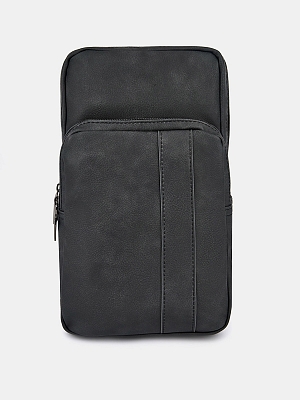 RR-112-202-38-4 Сумка мужская, 100%экокожа 170x90x280,серая