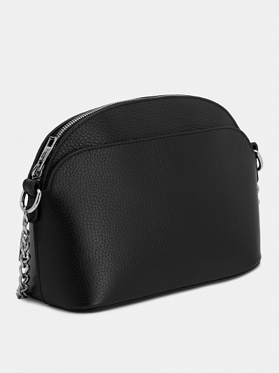 АУГС199700 Сумка женская нат.кожа 220х170х90 черная