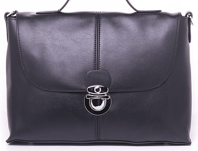 RK035-01 Сумка жен.,иск.кожа RENEE KLER черная