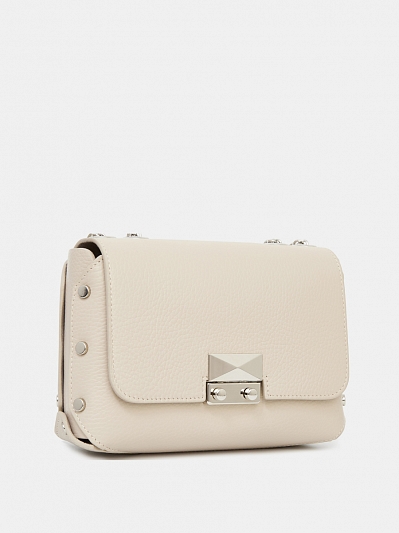 АУГС194400 Сумка женская натур.кожа 210*150*70 бежевая