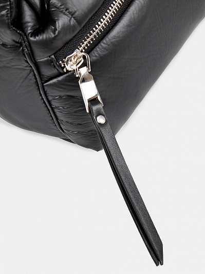 Сумка женская, черная,12x30x8