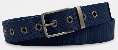 OZYORY06-P-04 Ремень мужской Ralf Ringer,пол иэстер,3,4*110-130,синий